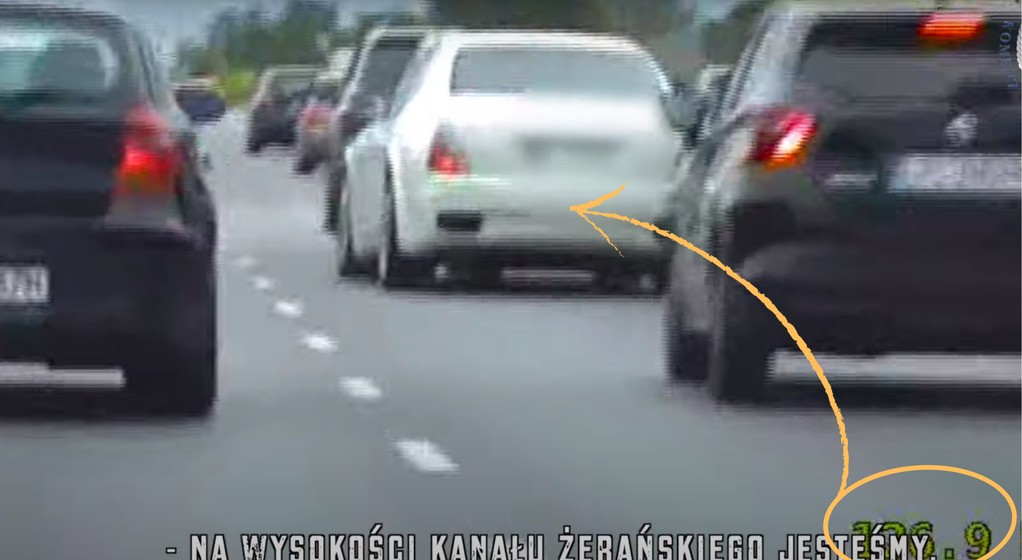 Kierowca Maserati miał kilka grzeszków na sumieniu