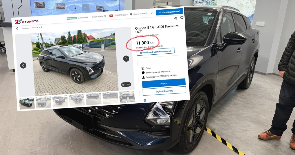 Prawie nowy chiński SUV wystawiony za półdarmo w serwisie ogłoszeniowym