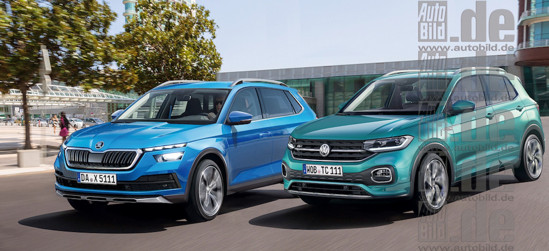 Škoda Kibuq i Volkswagen T-Cross - premiery 2019 roku