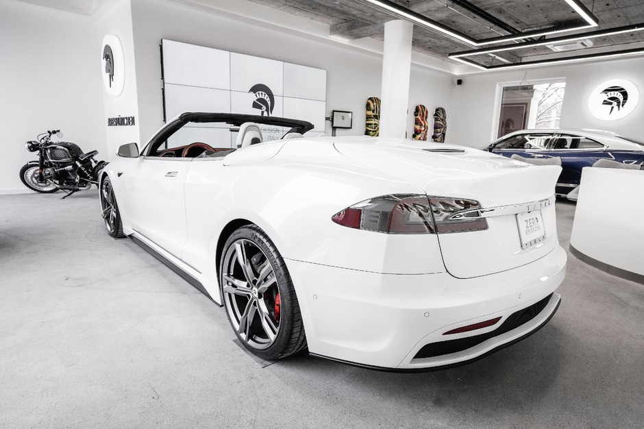 Tesla Model S bez dachu – dzieło włoskiego studia Ares Design