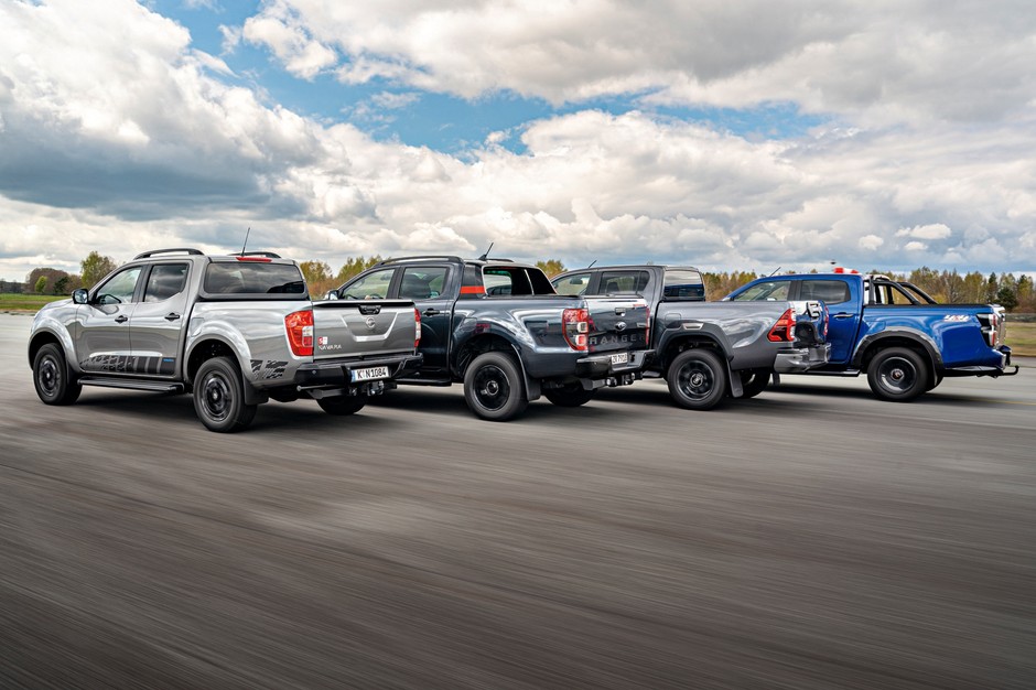 Porównanie pikapów: Ford Ranger, Isuzu D-Max, Nissan Navara, Toyota Hilux