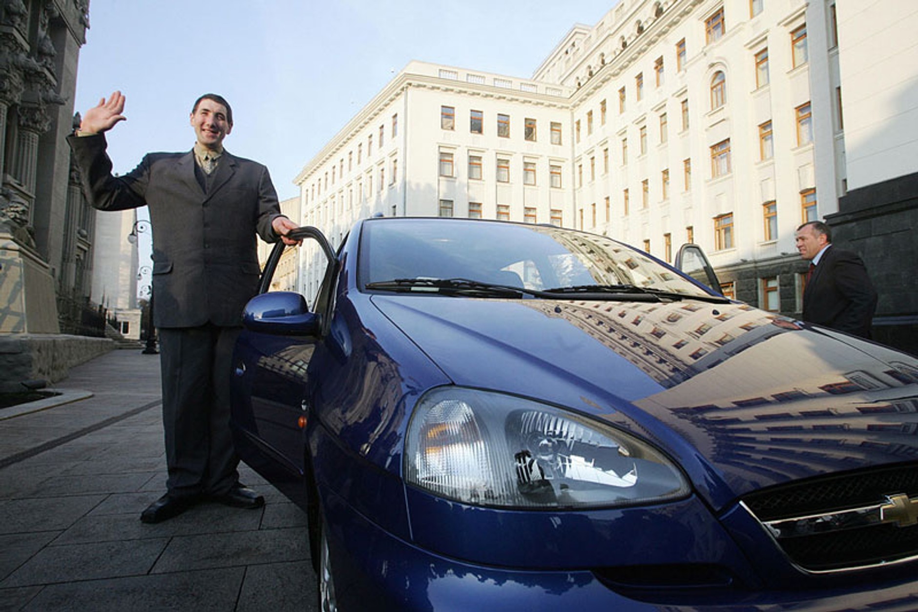 Chevrolet Takuma dla Ukraińca o wzroście 2,55 m