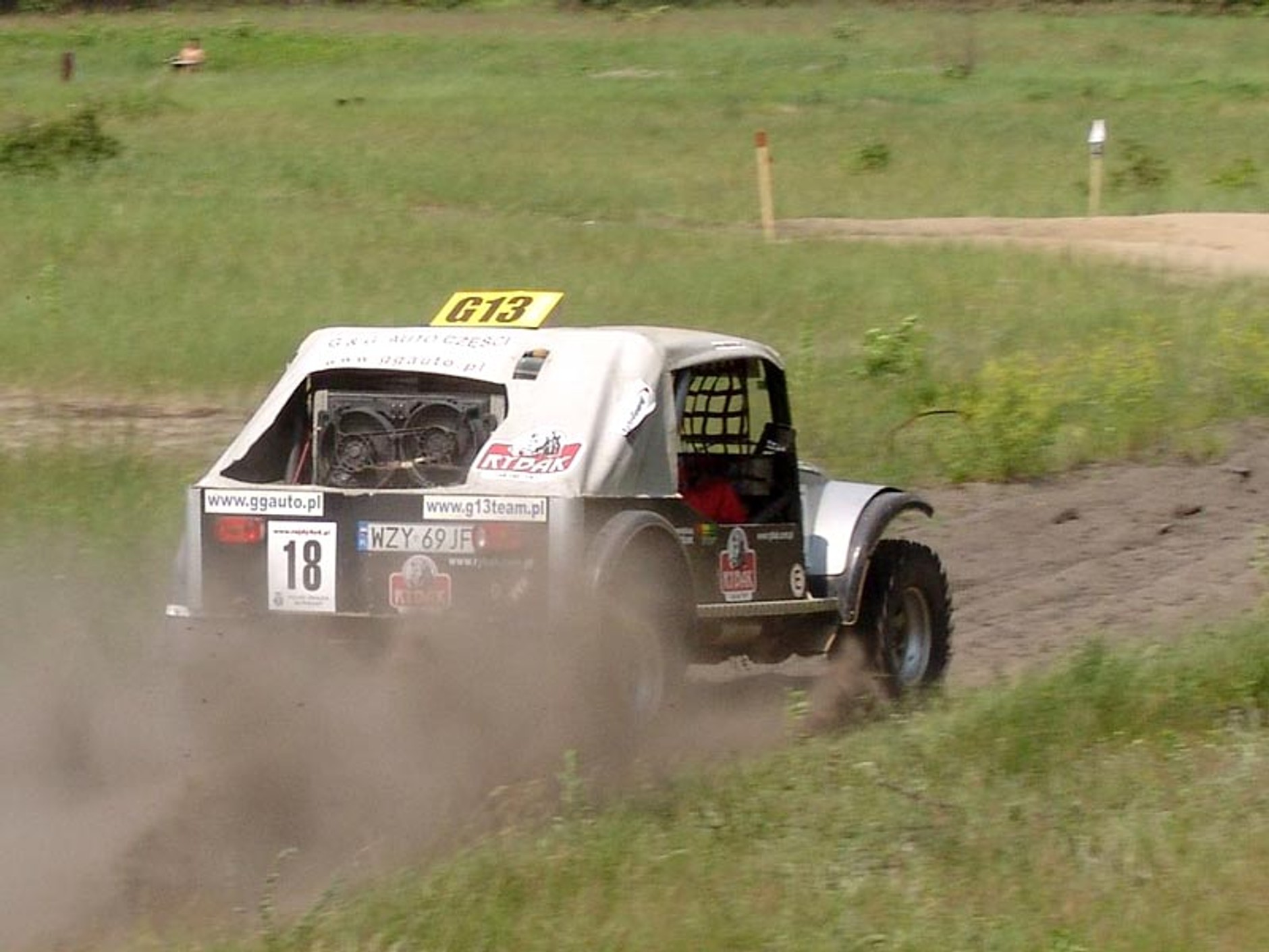 Polskie Safari 2007: w upale i piasku (fotogaleria)