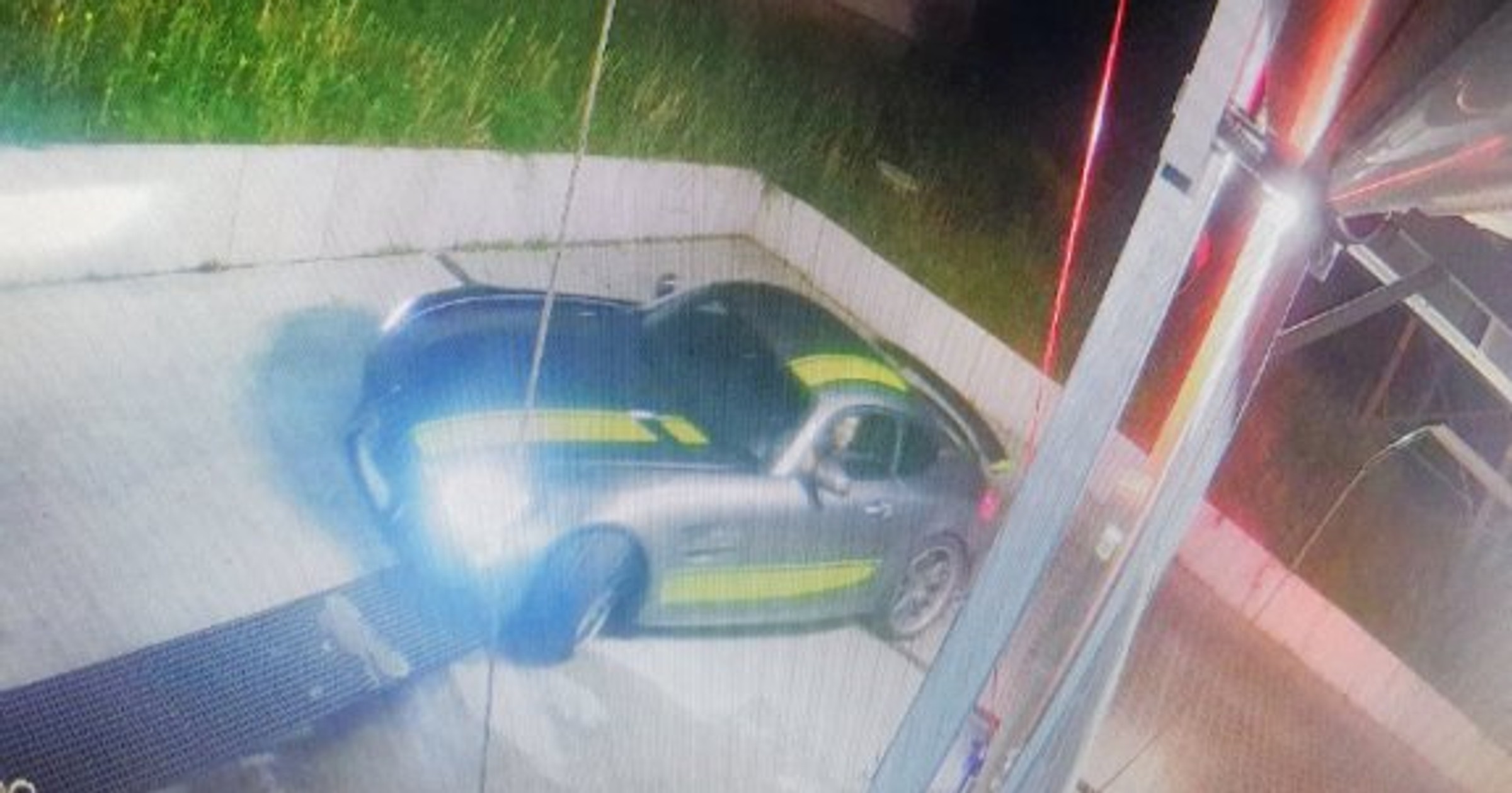 Skradziony mercedes AMG-GT
