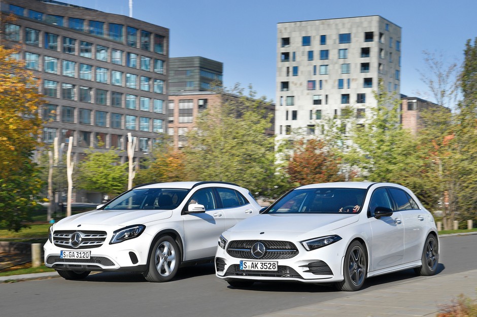 Mercedes GLA kontra Mercedes klasy A
