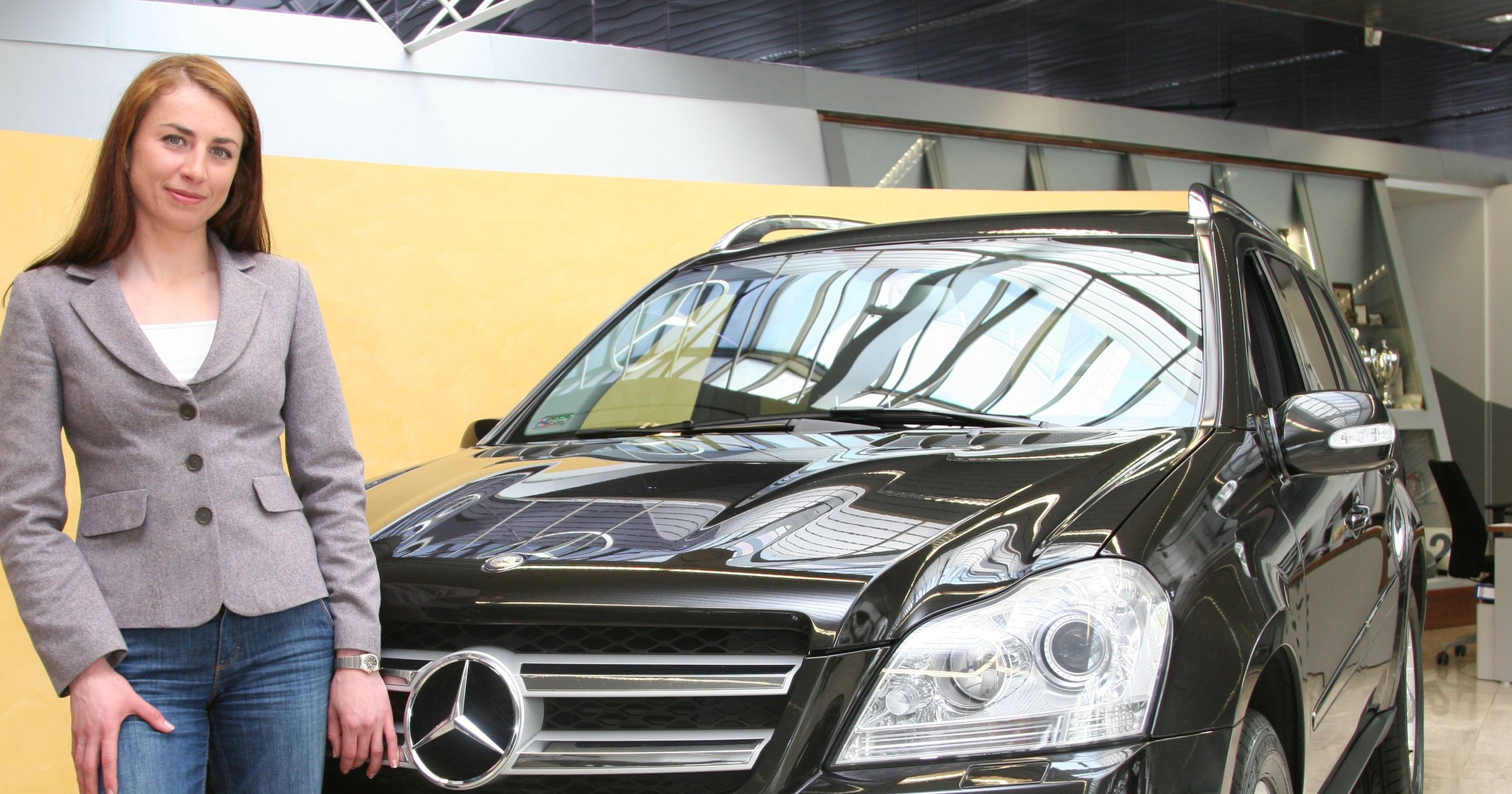 Mercedes-Benz GL 4 MATIC dla Justyny Kowalczyk