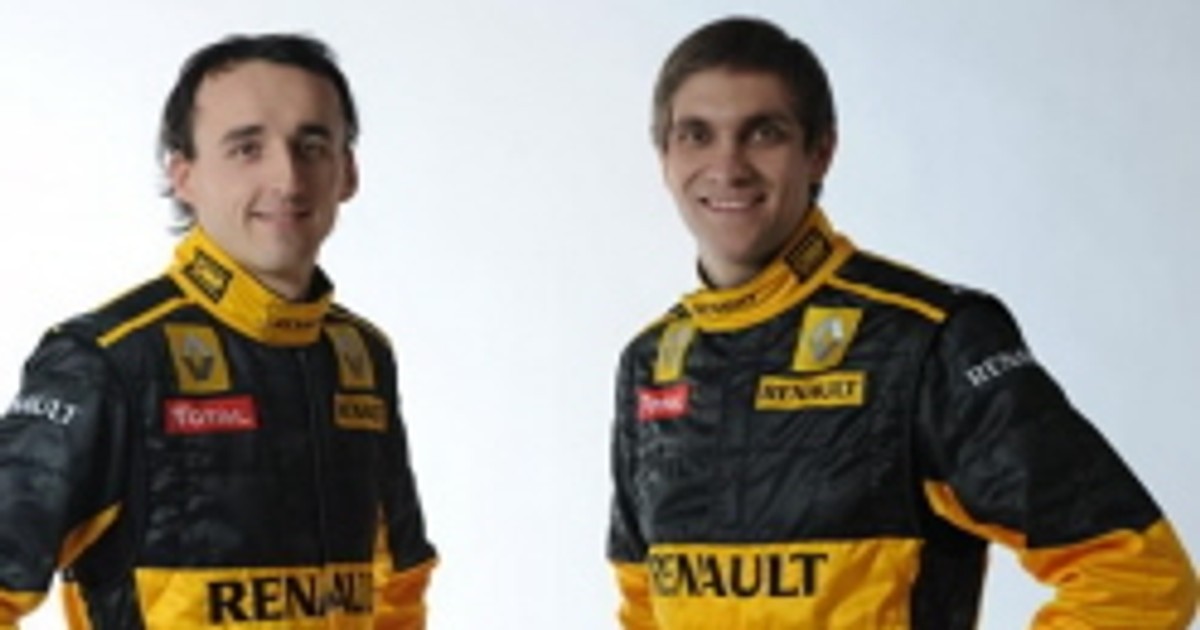 Kubica i Pietrow w  R30 mocną bronią Renault F1 Team