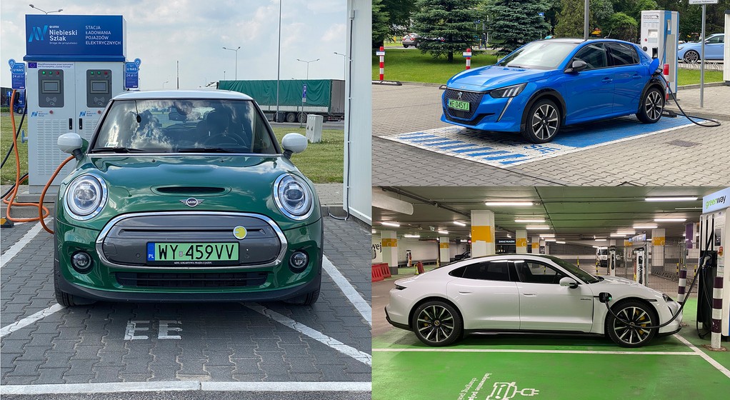 Ładowanie auta elektrycznego