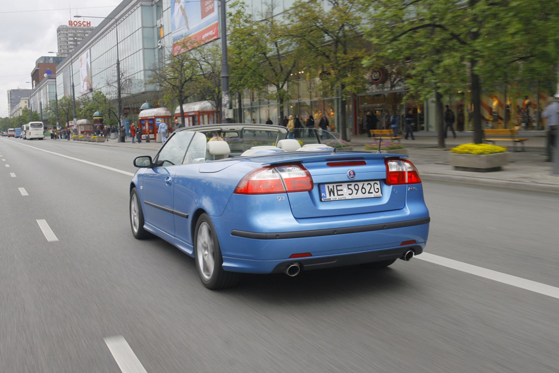 Saab 9-3 kabrio: pojazd otwarty na emocje