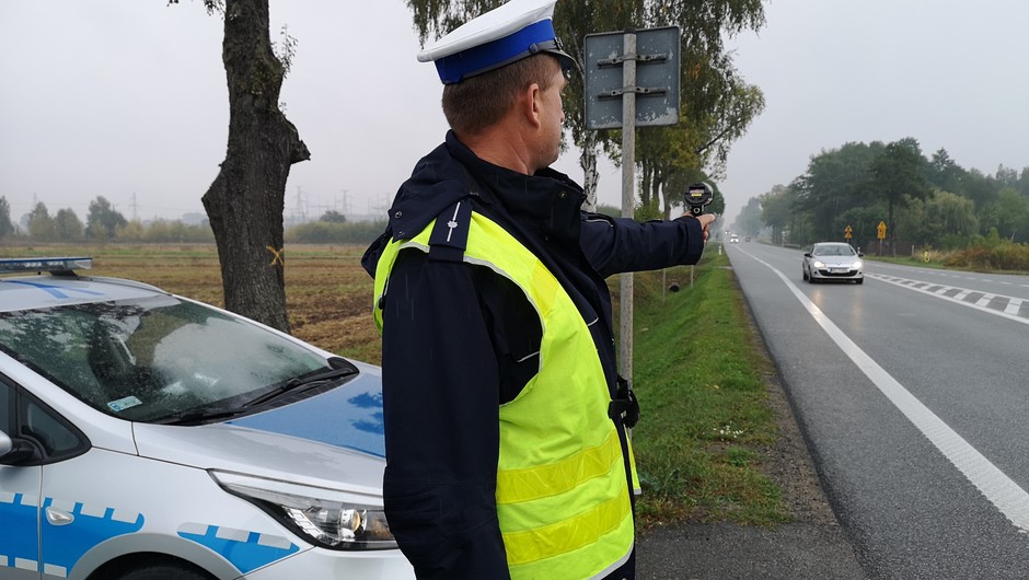 Policyjna kontrola prędkości