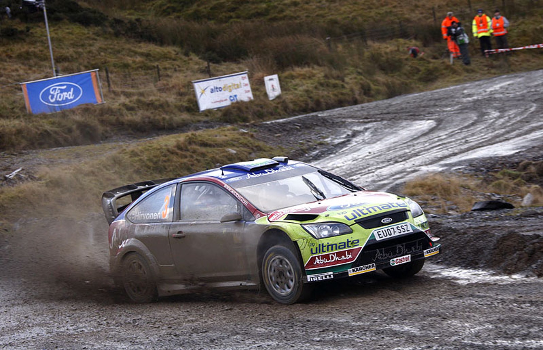 Rajd Wielkiej Brytanii 2008: fotogaleria Rallyworld©Willy Weyens