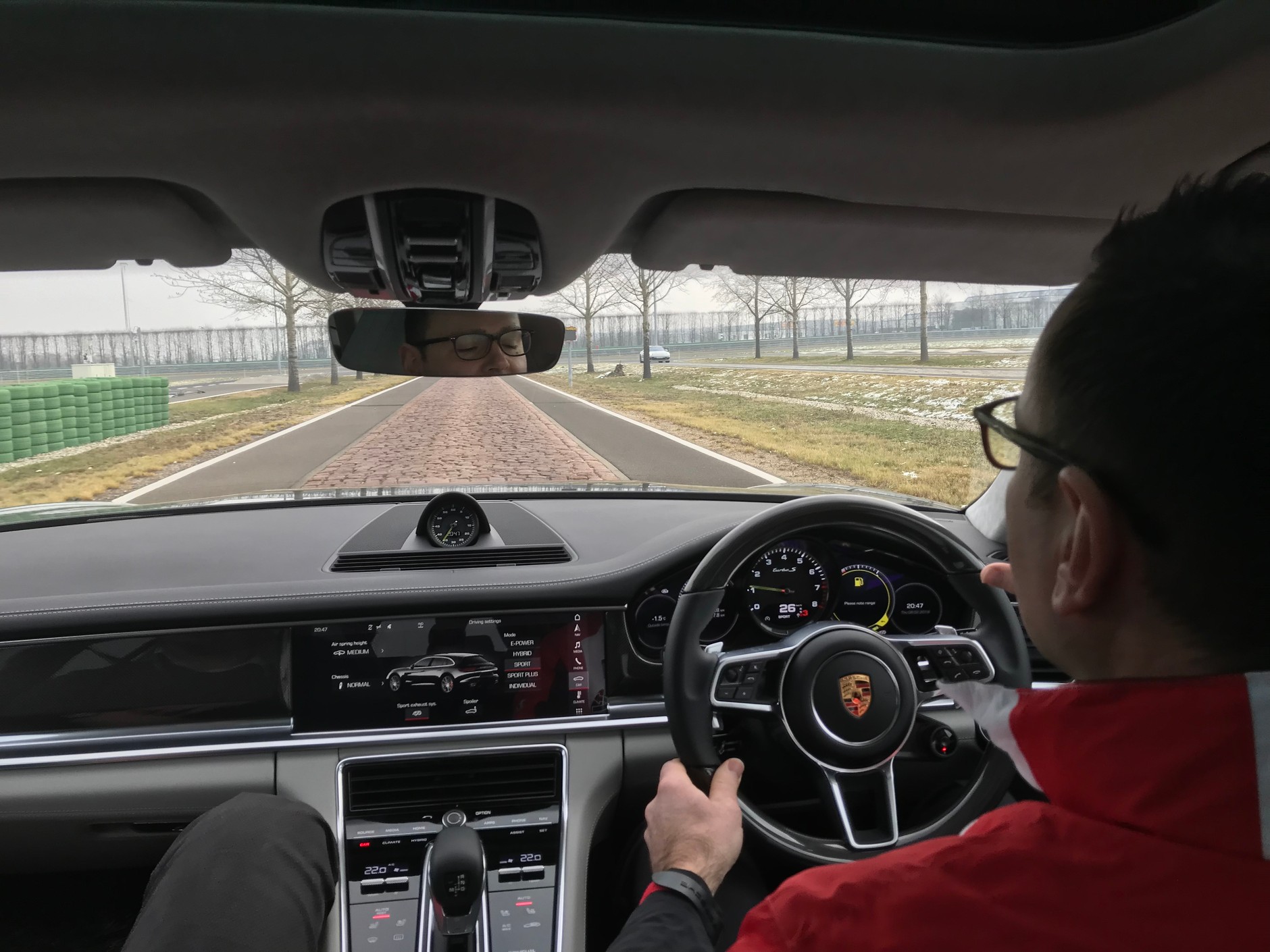 Fabryka Porsche w Lipsku - tor testowy