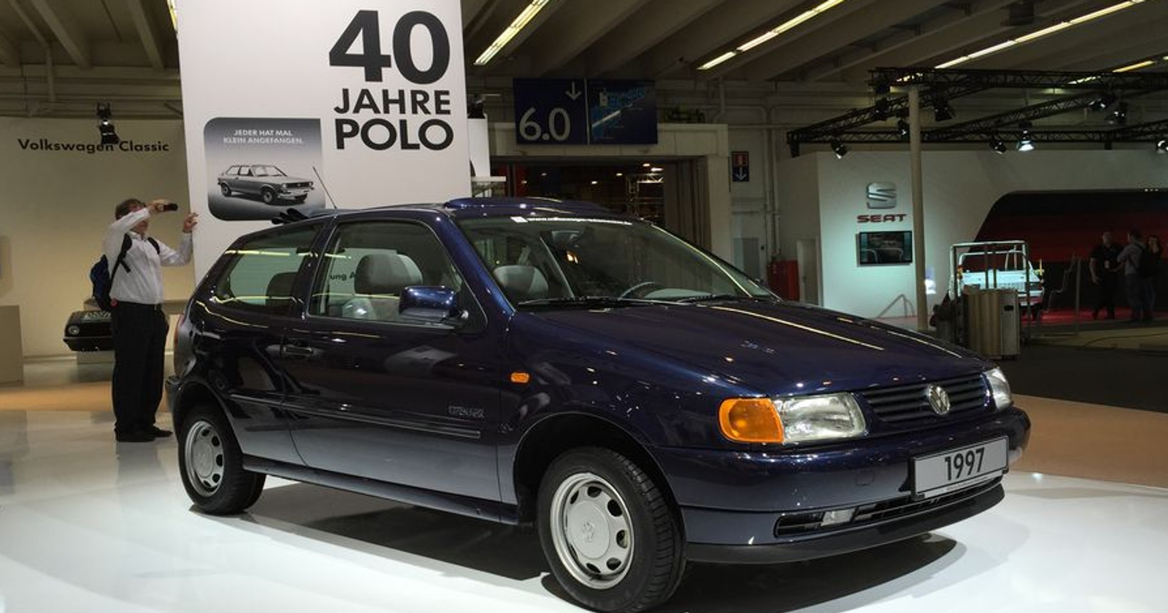 Techno Classica Essen 2015 - 40 lat Volkswagena Polo