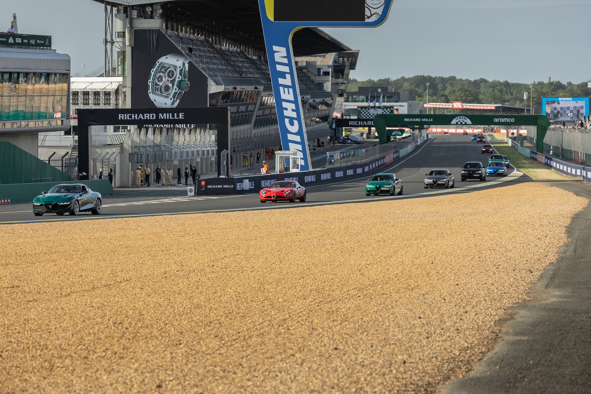 Alfa Romeo Quadrifoglio. Jazda w Le Mans