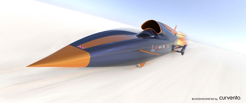 Bloodhound SSC: projekt auta, które pokona 1000 km/h