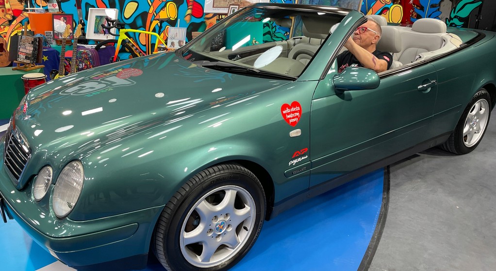 Mercedes CLK A208 na aukcji WOŚP