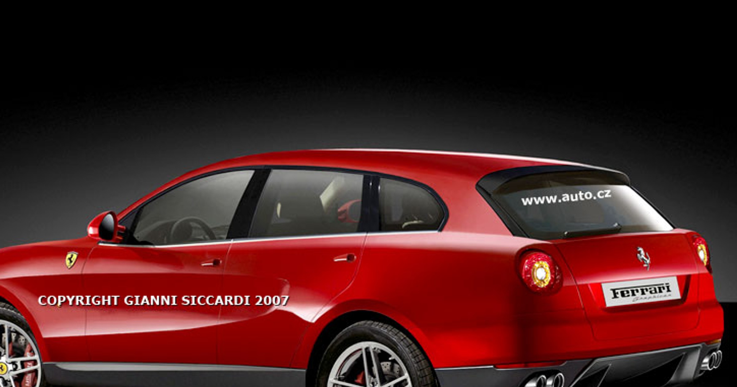Zdjęcia szpiegowskie: Ferrari do terenu