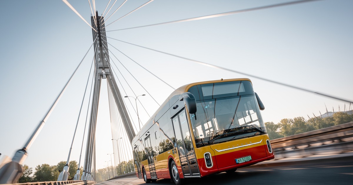 Autobus Yutong U12 na testach w Warszawie