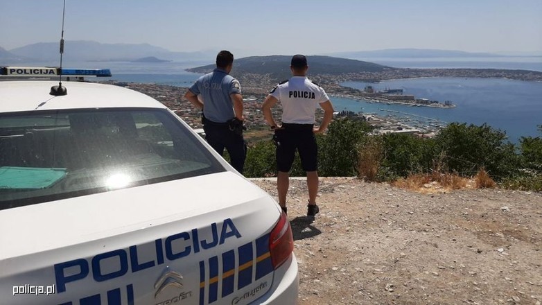 Polska policja w Chorwacji