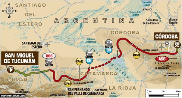 Dakar 2013: Łaskawiec zwycięzcą 9 etapu