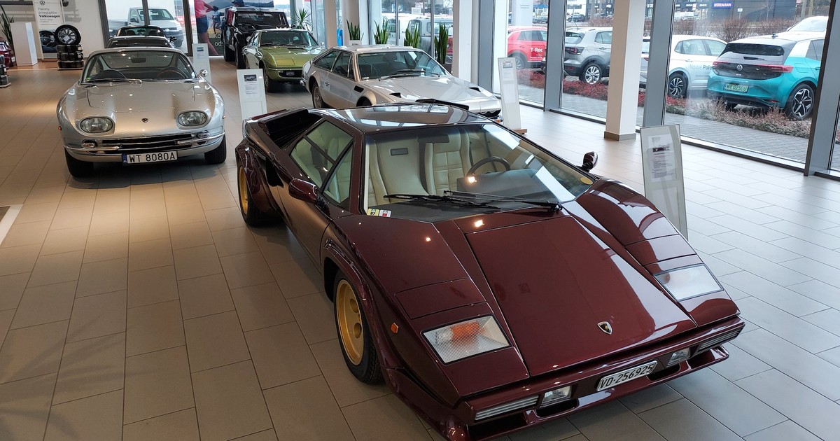 W salonie Volkswagena w Radomiu można oglądać unikatowe modele Lamborghini