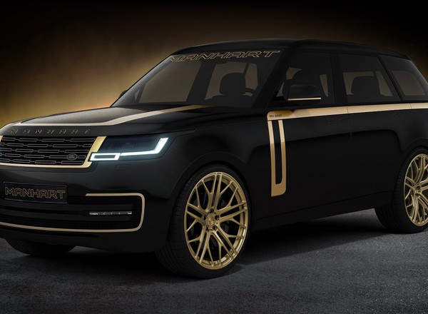 Range Rover Vogue dla klientów z Bliskiego Wschodu. Ze złotem, a skromny!