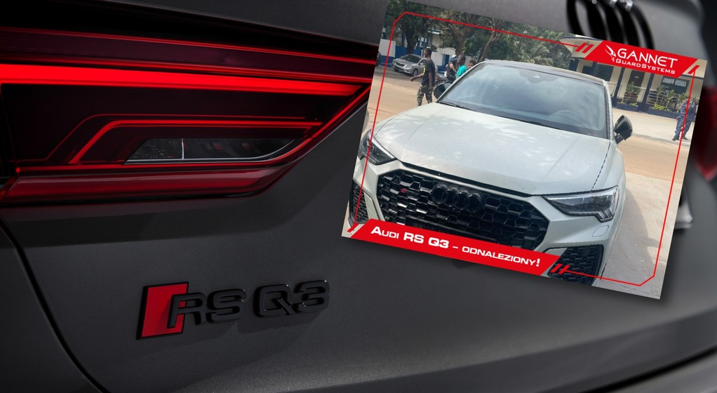 Odnaleznone Audi RSQ3