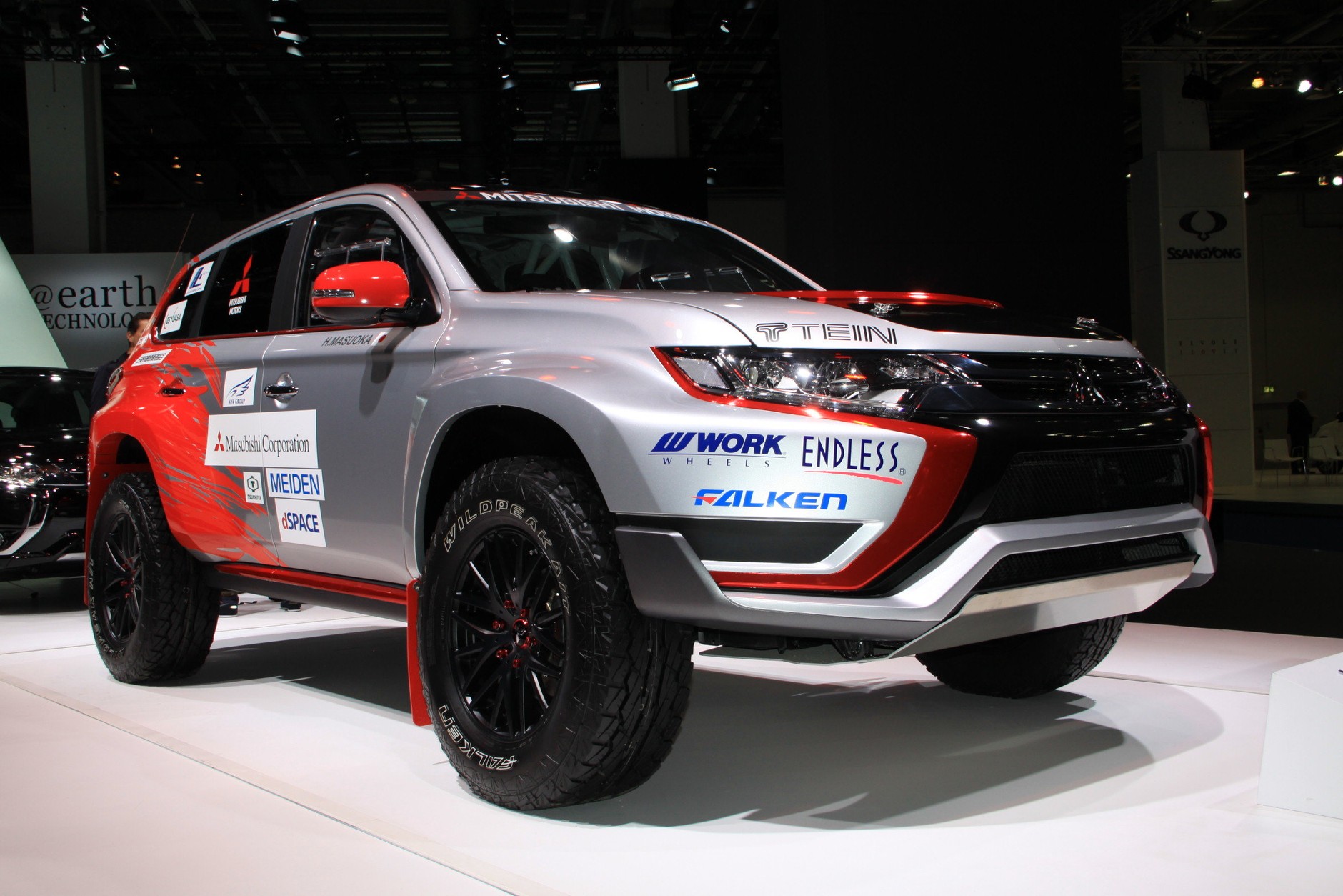 Mitsubishi Outlander PHEV w wersji rajdowej