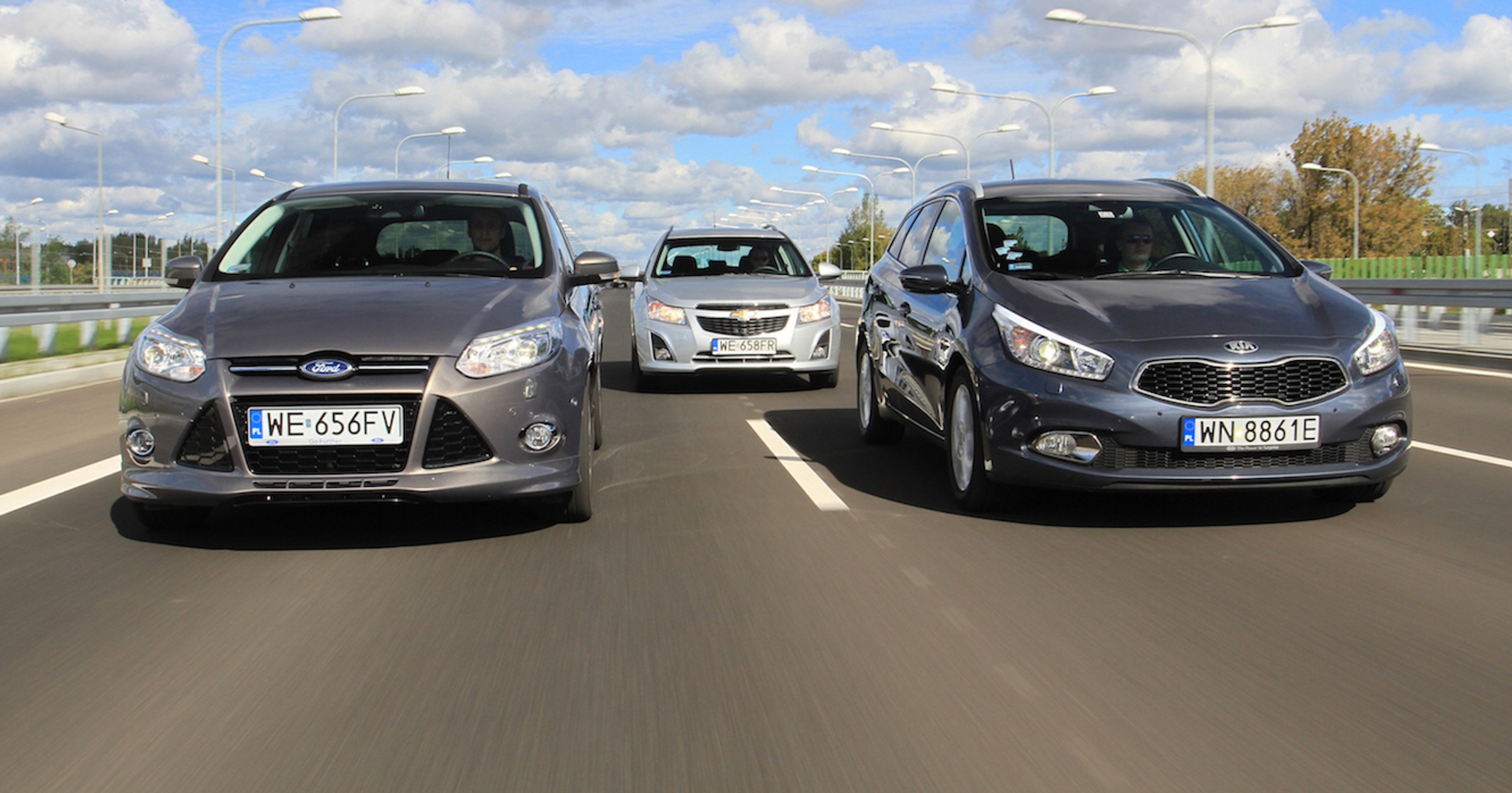Porównanie: Chevrolet Cruze 1.4T, Ford Focus 1.6 EB czy Kia cee’d 1.6 GDi