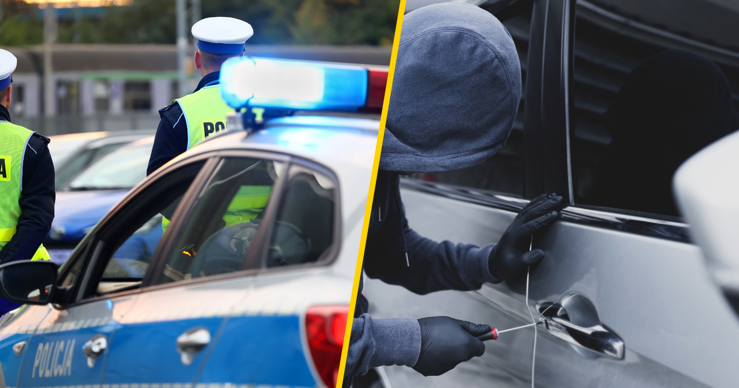 Kradzieże samochodów. W 2026 r. zniknęło z dróg 4751 aut