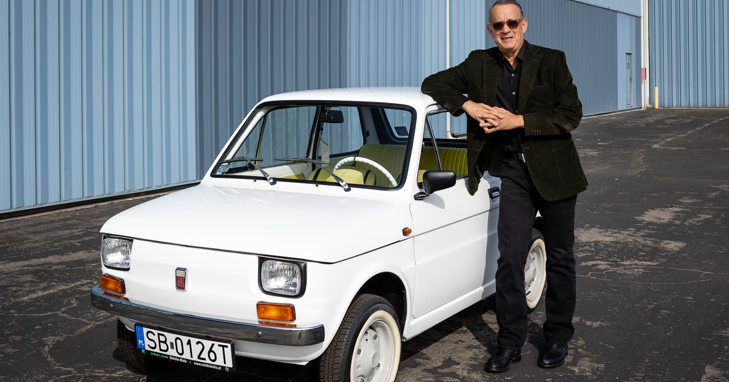 Fiat 126 p Toma Hanksa 
