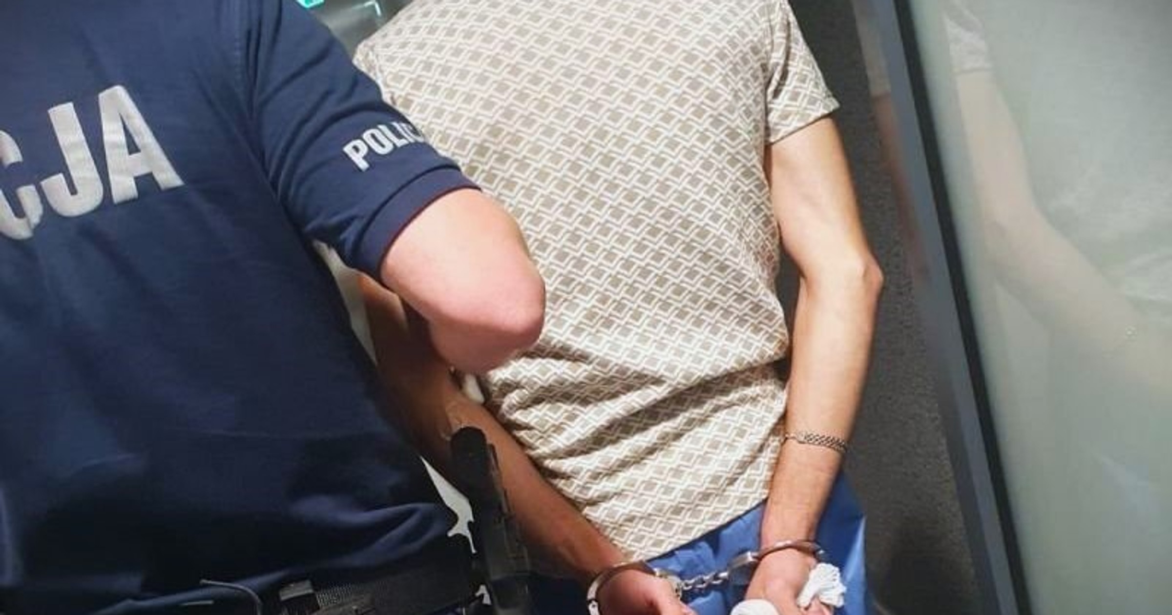 30-latek zmusił do działania policjantów z Niemiec i z Polski