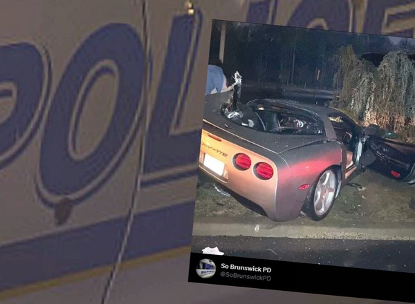 17-latek wziął Corvette rodziców. Finał miał miejsce w delikatesach