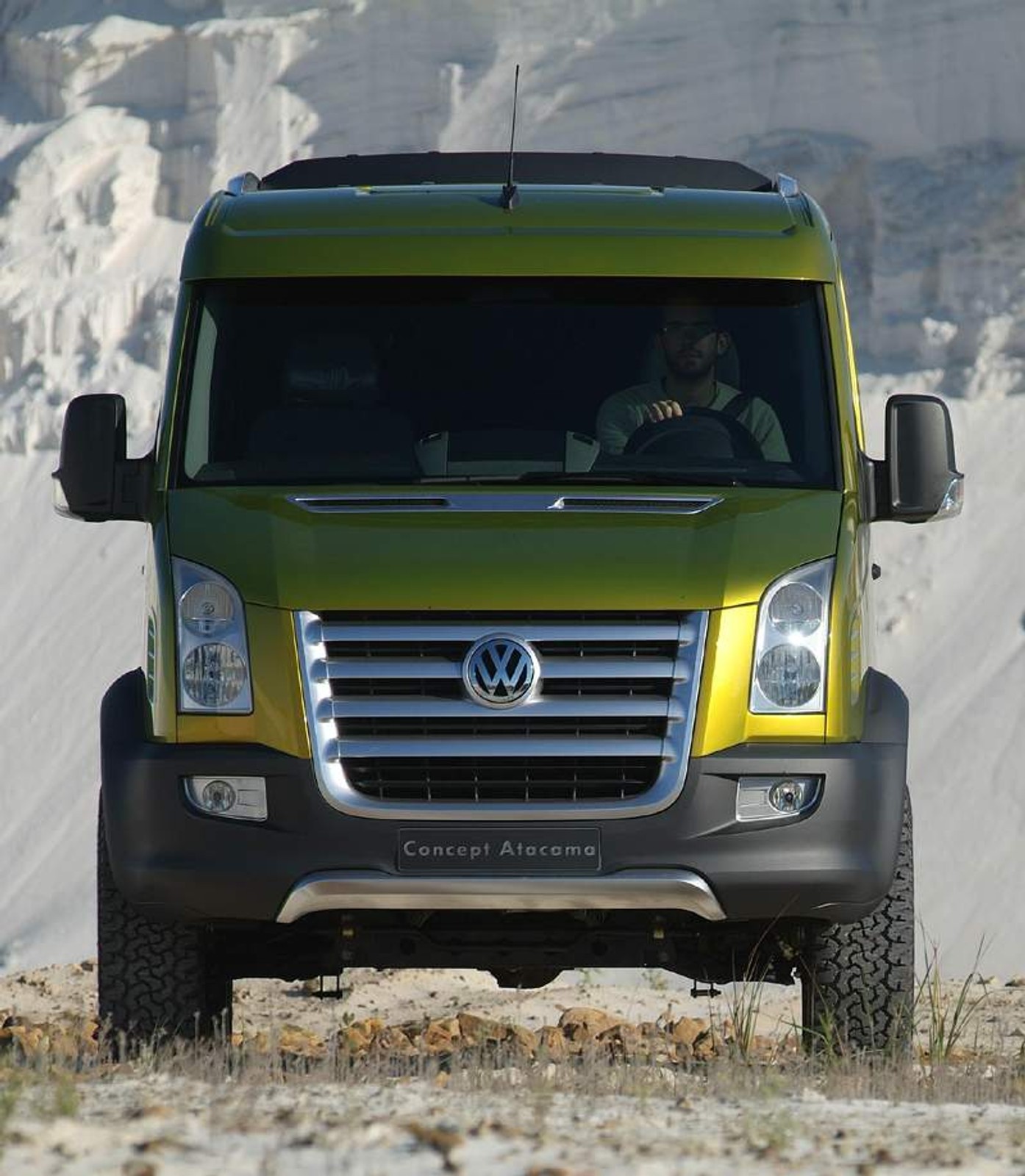 Volkswagen Crafter Atacama: z załadunkiem w teren