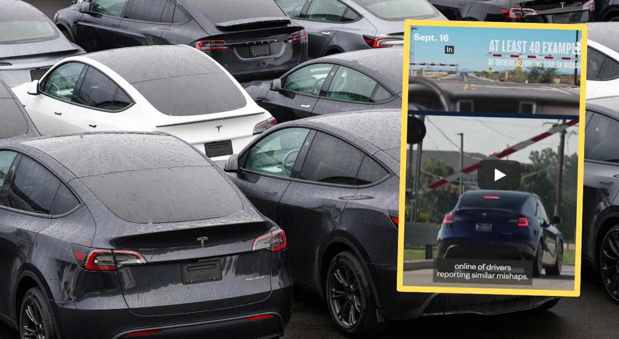 Dziennikarz sprawdzał, jak Tesla jeździ sama. Ledwo uszedł z życiem [WIDEO]