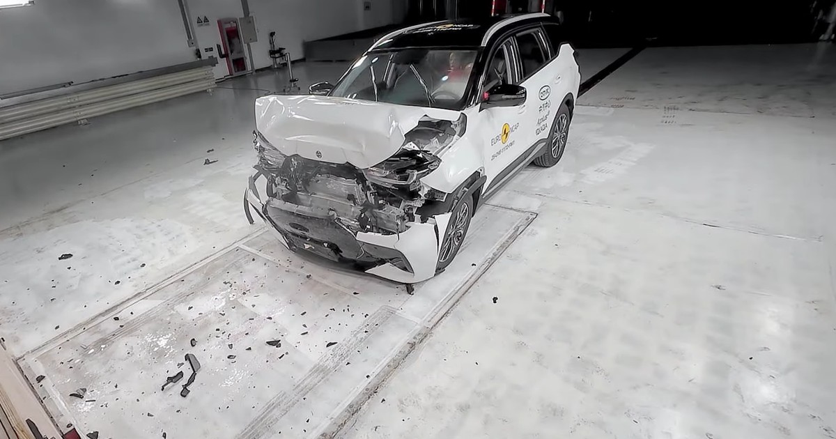 Chery Tiggo 7 - test zderzeniowy