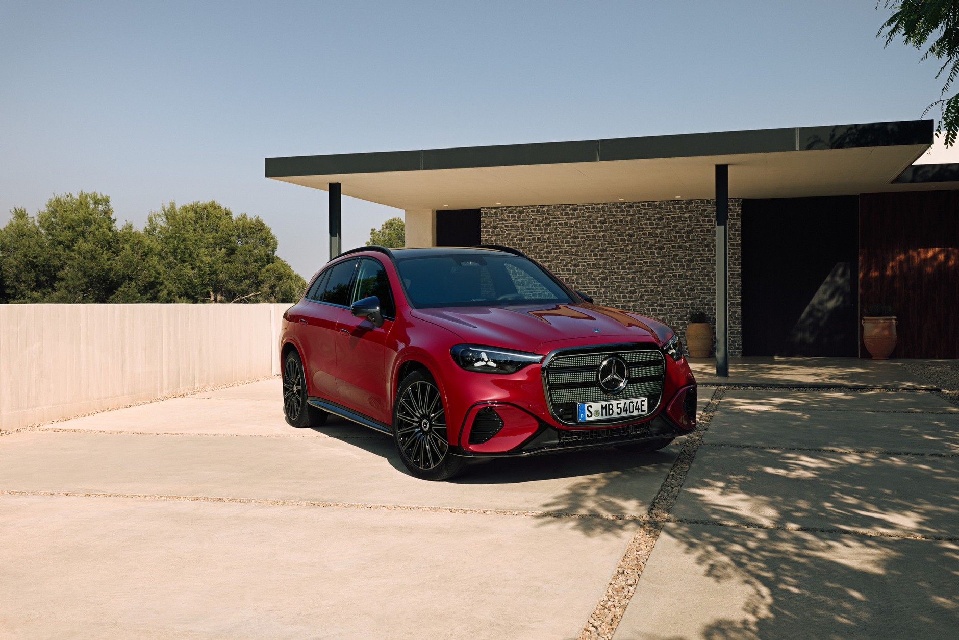 Elektryczny Mercedes-Benz GLC z technologią EQ