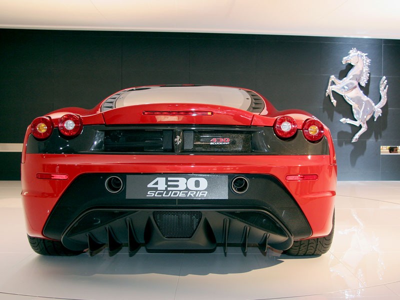 IAA Frankfurt 2007: Ferrari F430 Scuderia – premiera z Michaelem Schumacherem