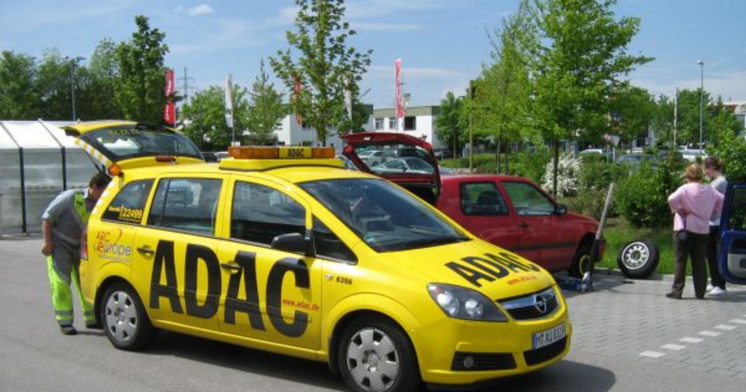 ADAC - "żółty anioł" w akcji