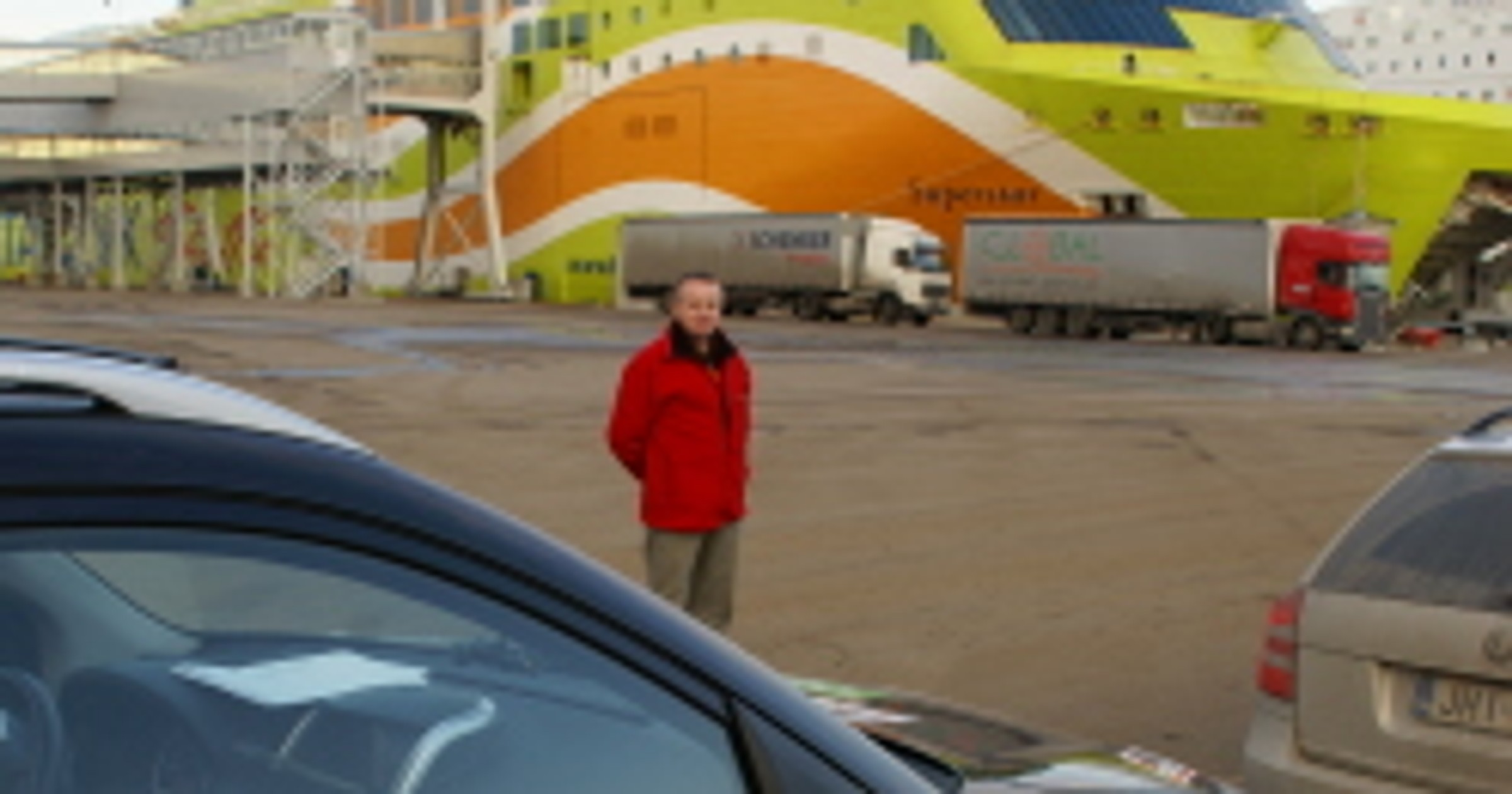 Renault Koleos dopłynął do Finlandii