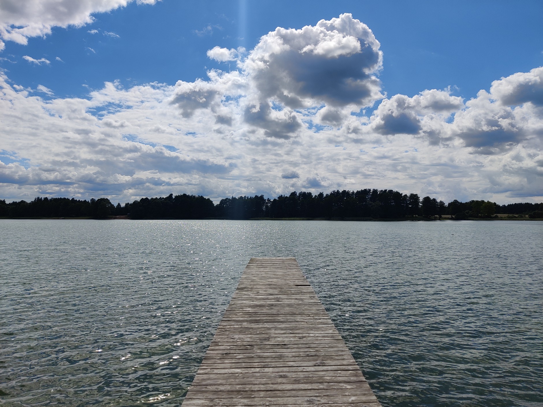 Jezioro na Podlasiu