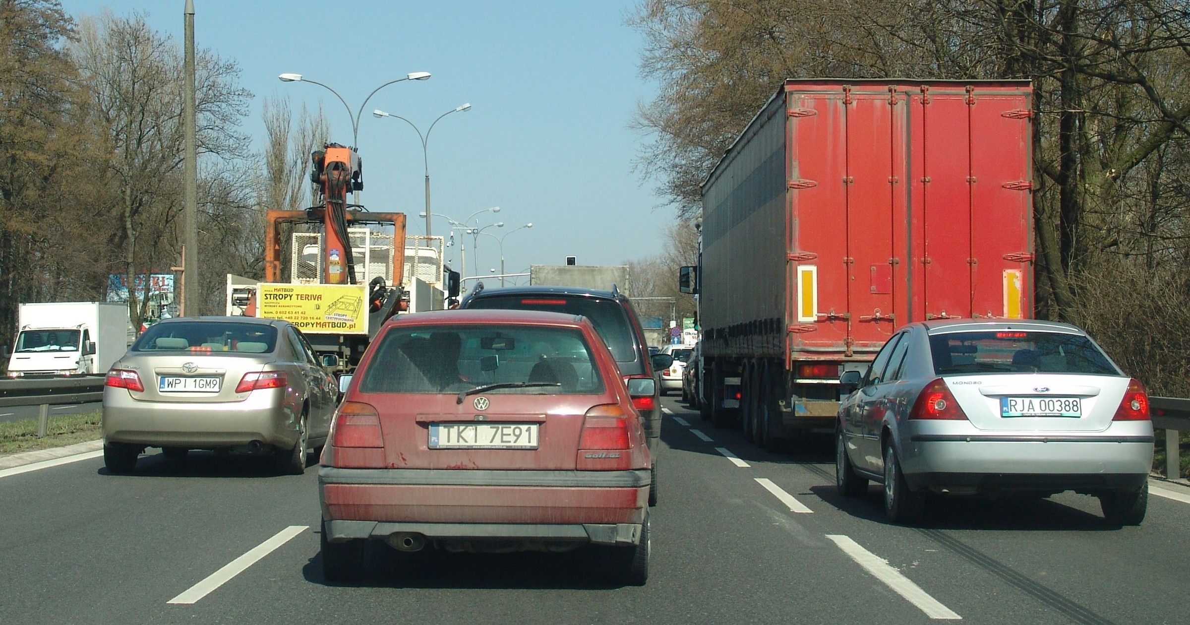 Blokady spowodują długie korki na drogach
