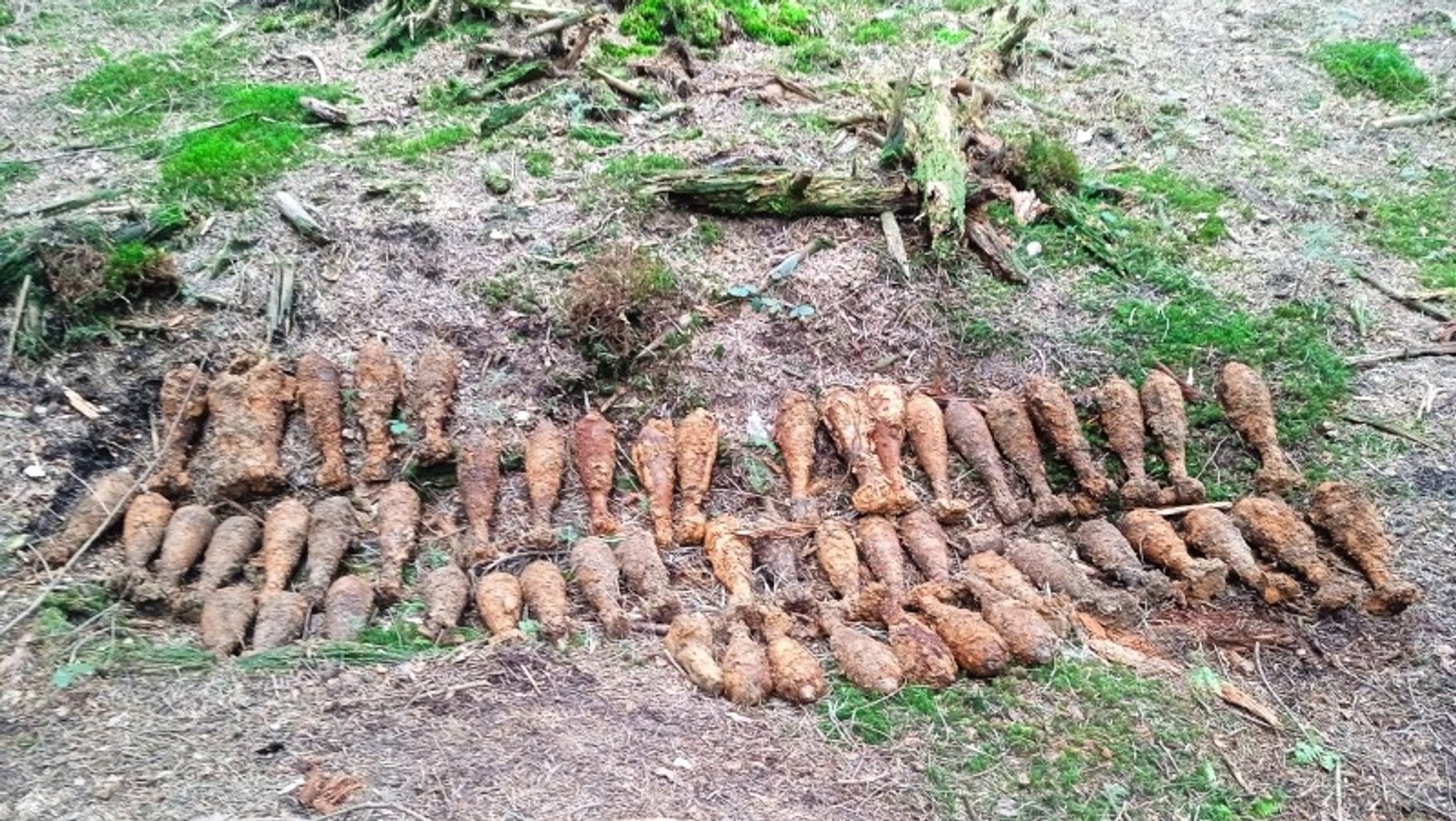 Niewybuchy znalezione na budowie trasy S19. Droga przebiega przez  "dolinę śmierci"