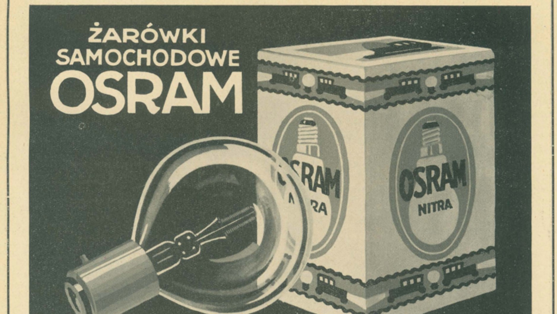 Reklama żarówek Osram