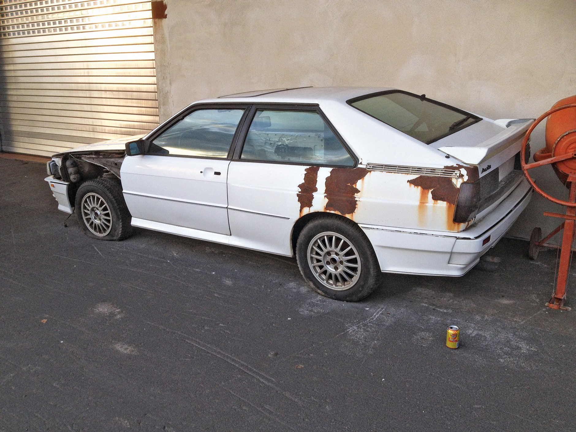 Odbudowane Audi quattro Waltera Röhrla