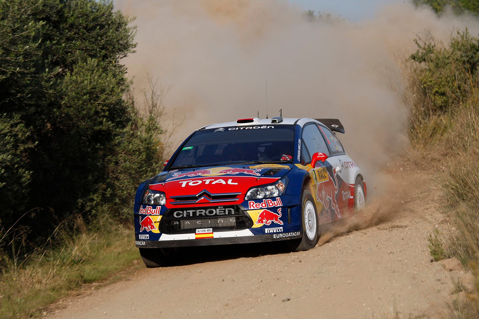 Rajd Hiszpanii 2010: ponownie Loeb i trzy Citroëny na pudle (galeria Rallyworld©Willy Weyens)