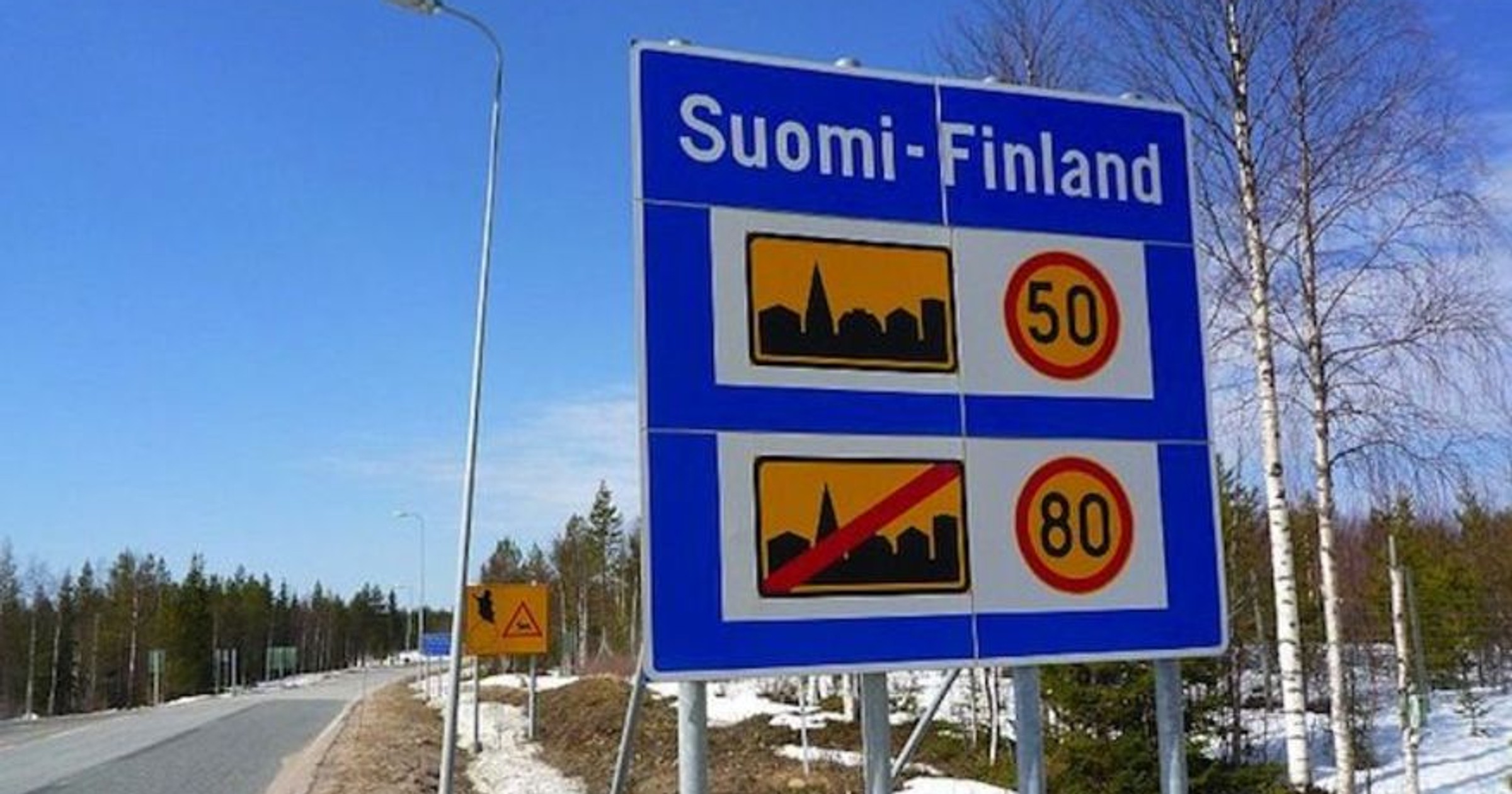 Limity prędkości w Finlandii