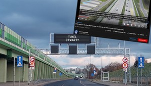 Tymczasowa zatoka na drodze S2 utrudnia ruch. Wygląda na to, że szybko nie zniknie