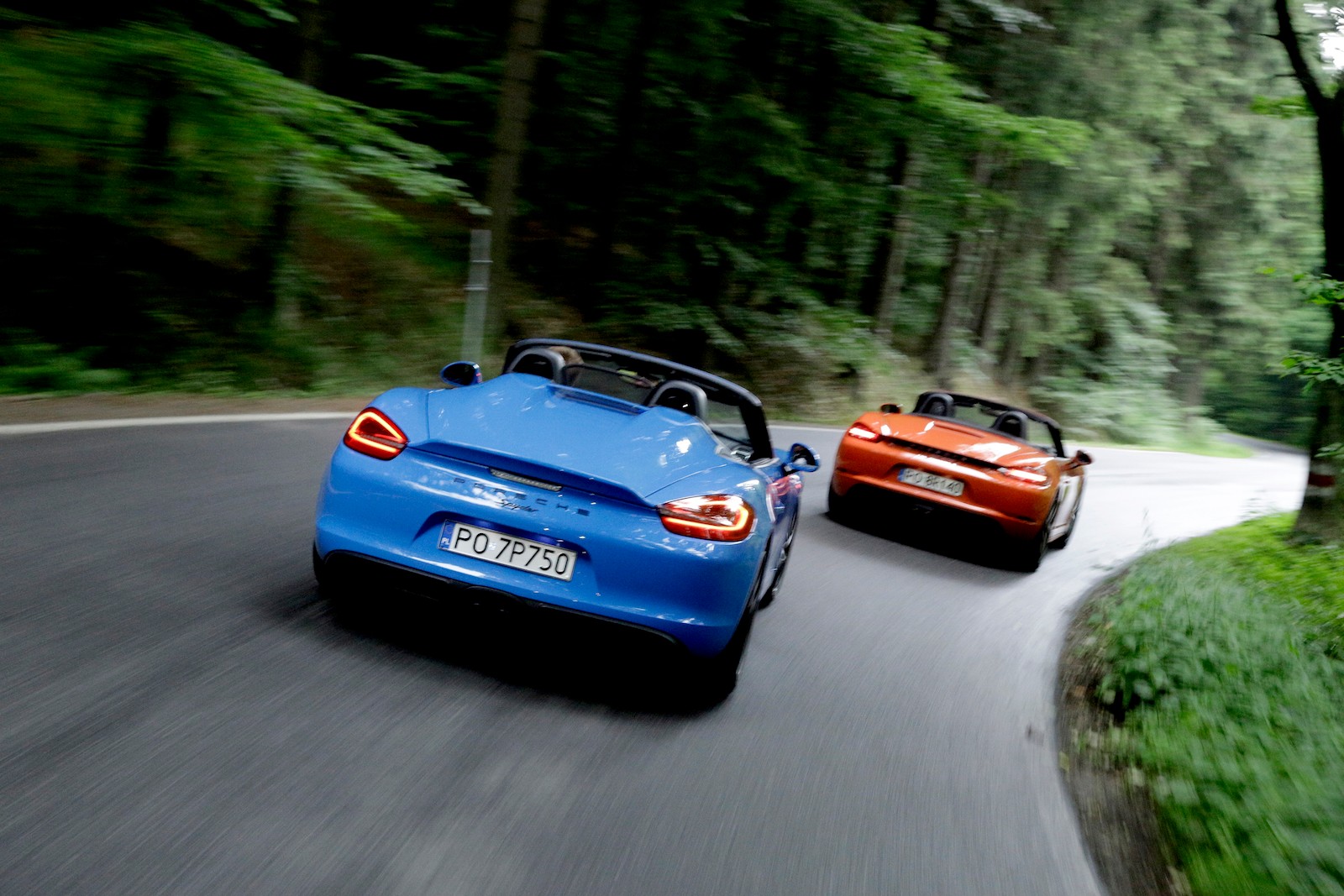 Porsche Boxster Spyder kontra Porsche 718 Boxster S