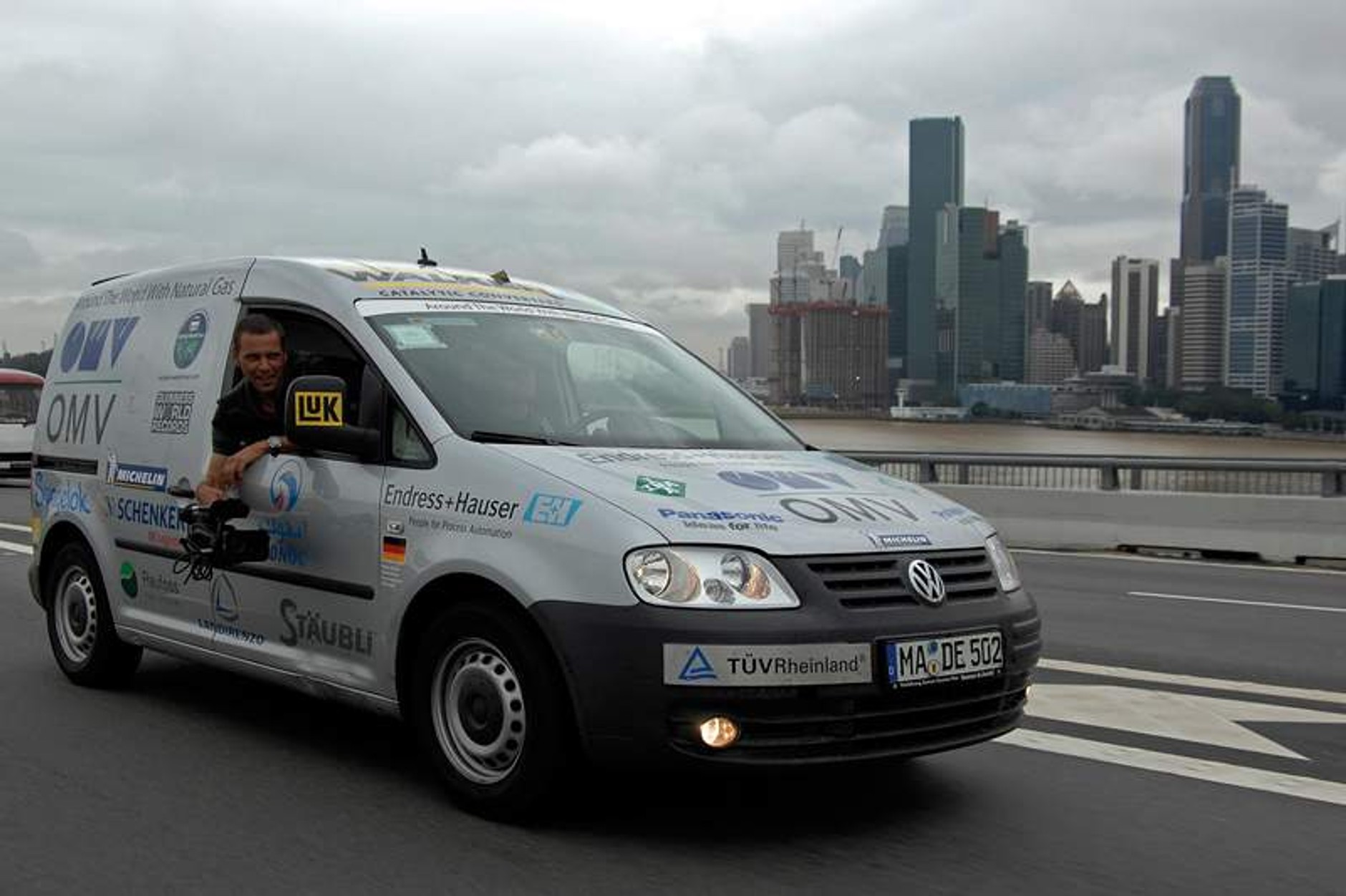 EcoFuel World Tour: Poznański VW Caddy w księdze Guinnessa!